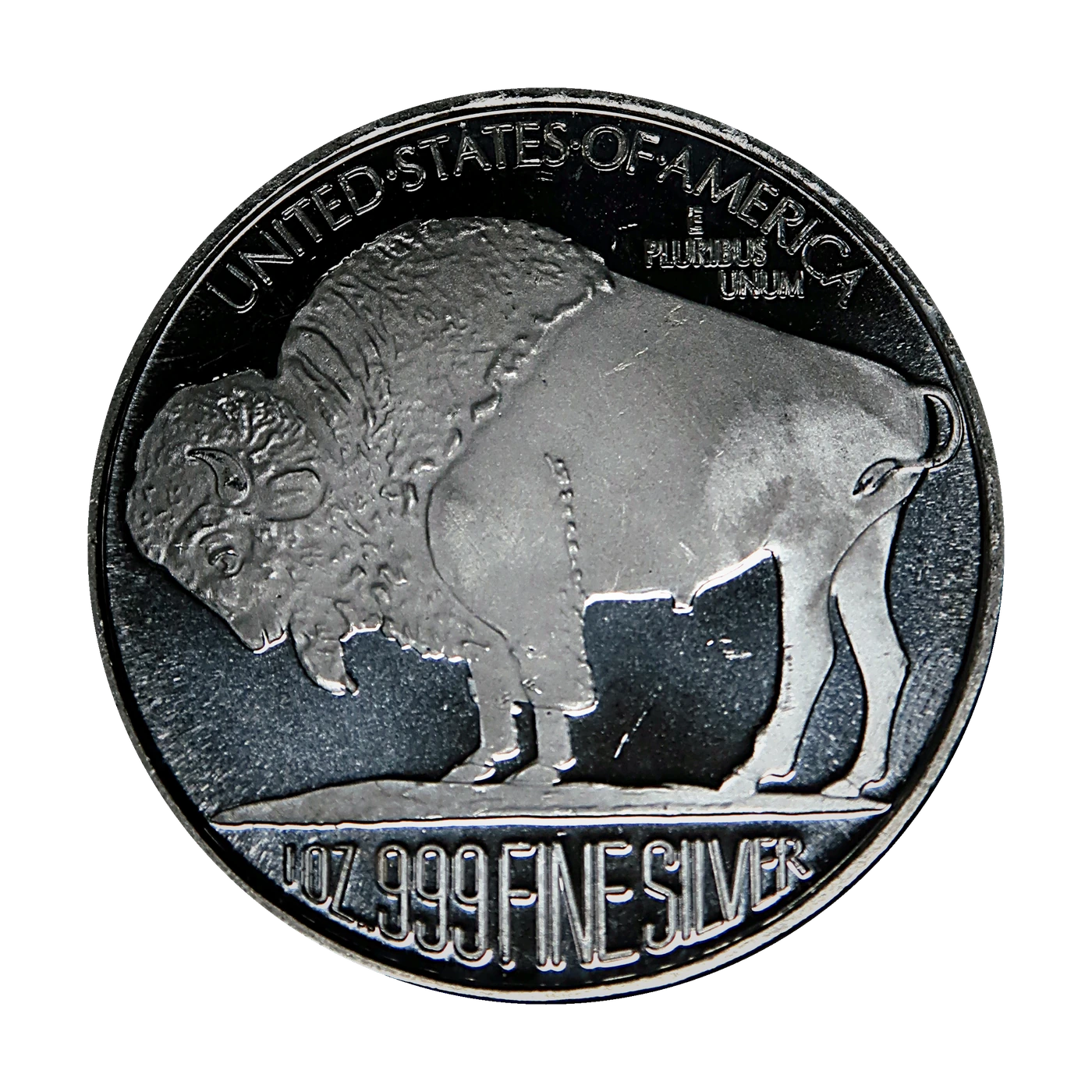 American Buffalo Silver Round (reverse)