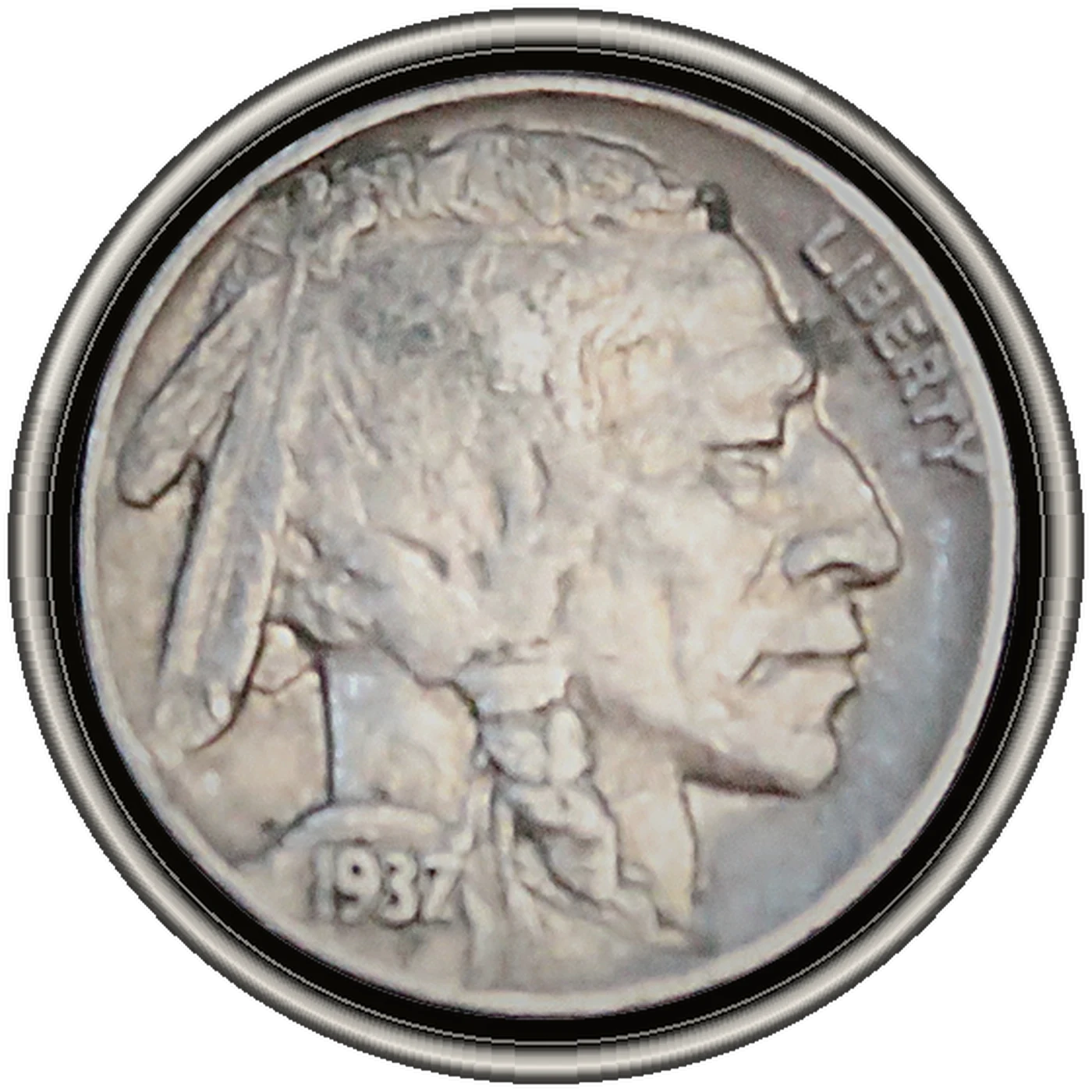 Buffalo Nickel (reverse)
