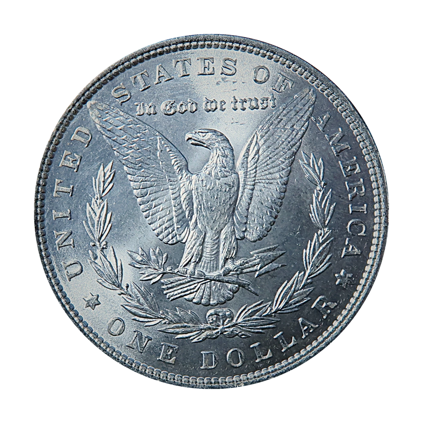 1886 Morgan Dollar (reverse)