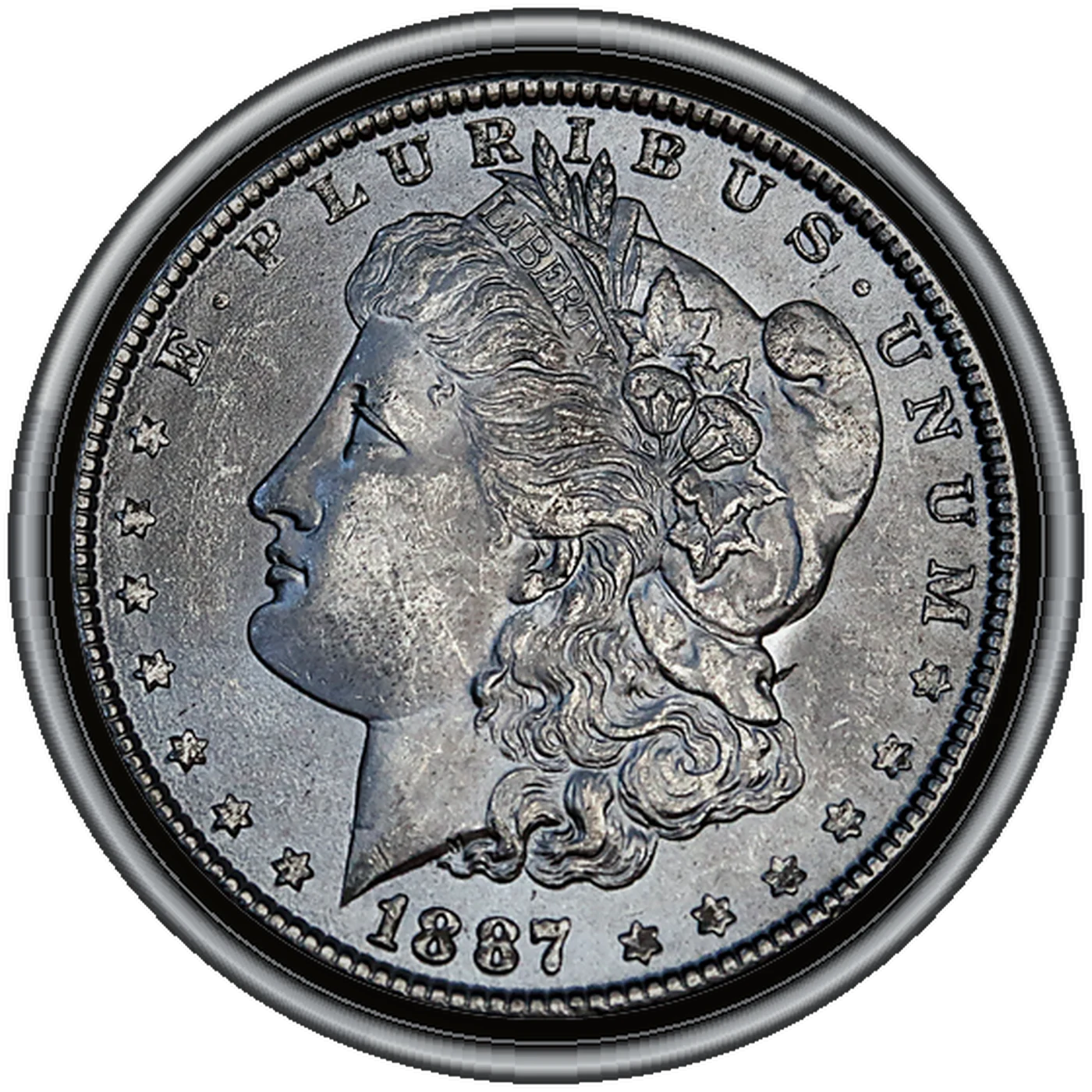 1887 Morgan Dollar