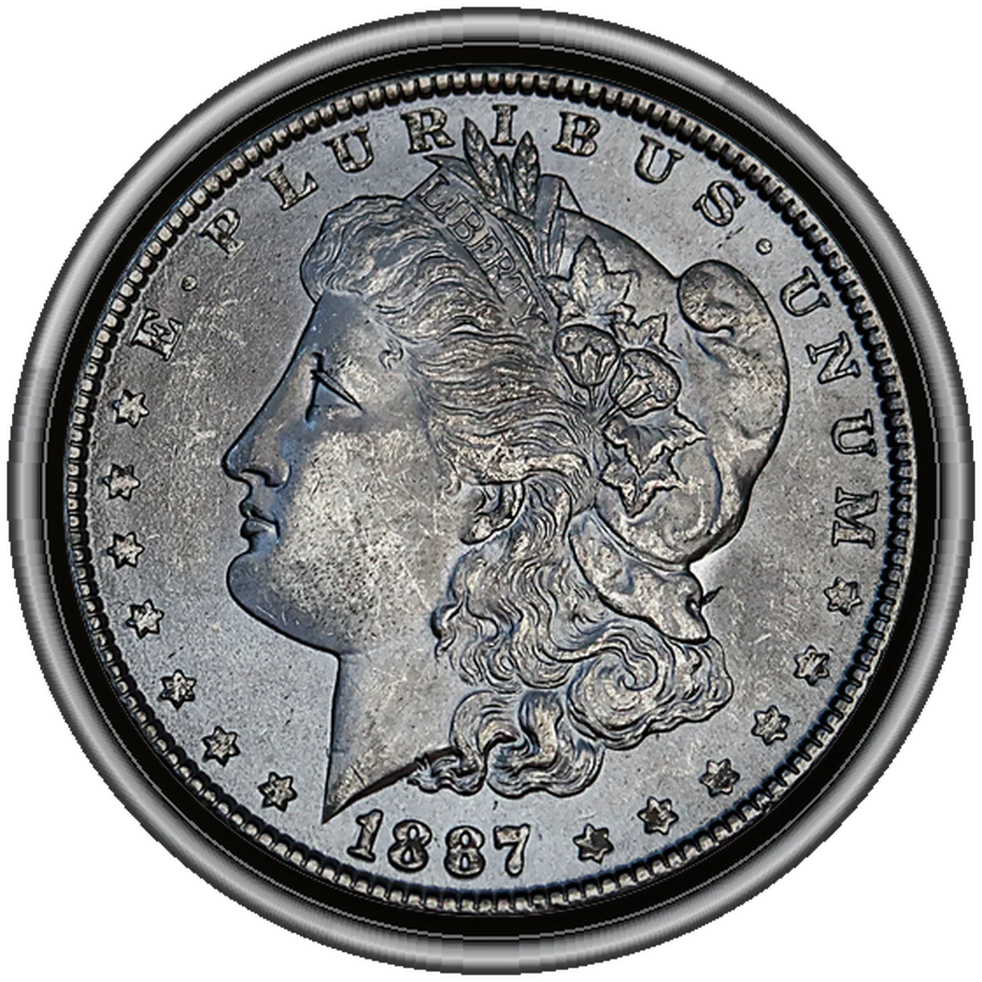 1887 Morgan Dollar