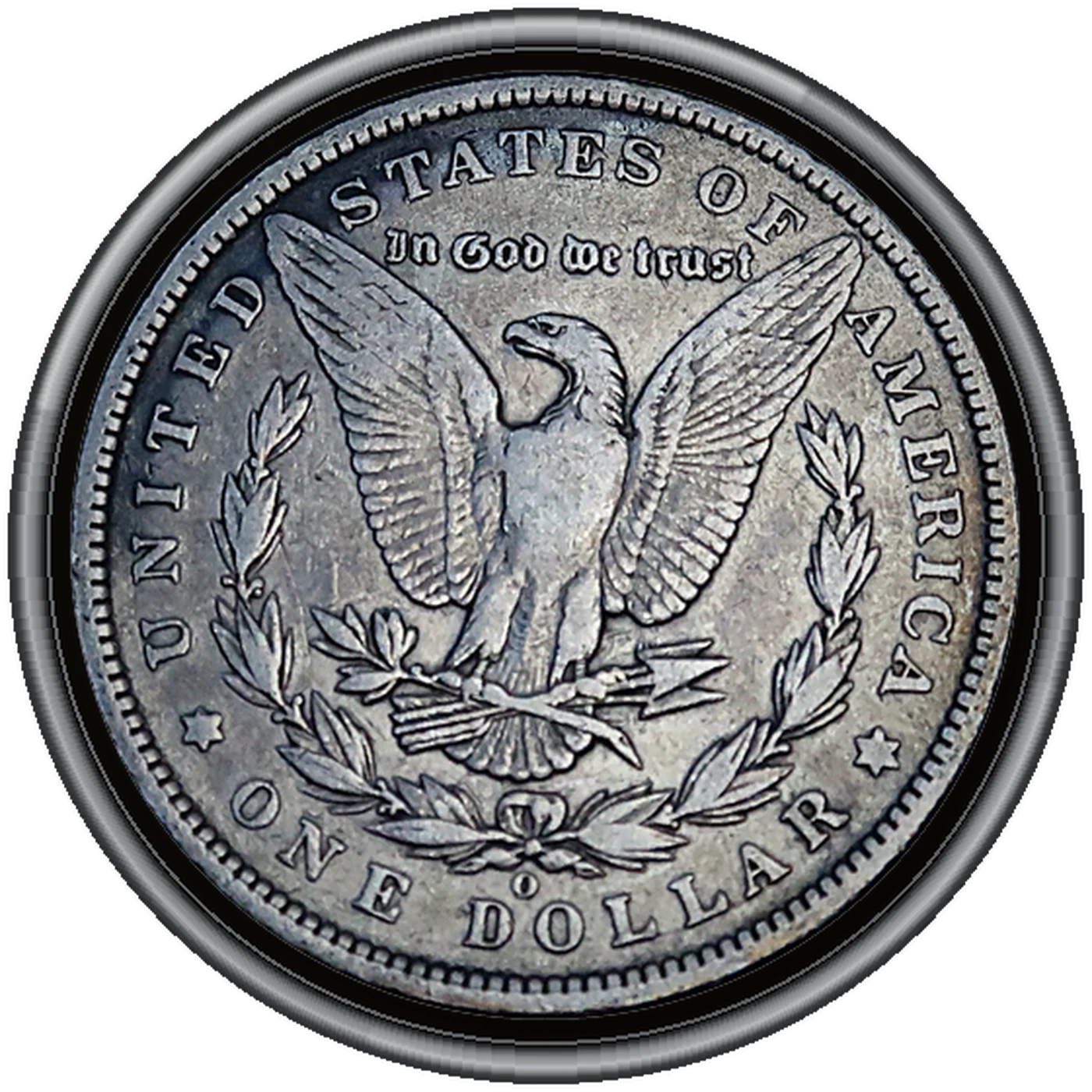1891-O Morgan Dollar (reverse)