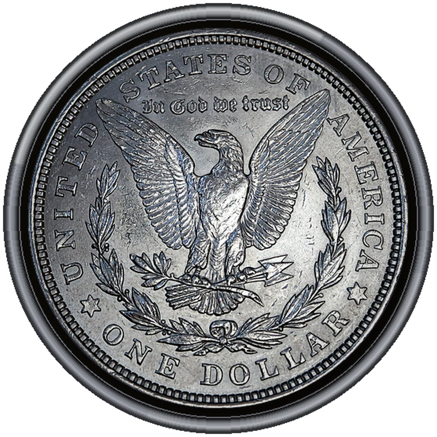 1921 Morgan Dollar (reverse)