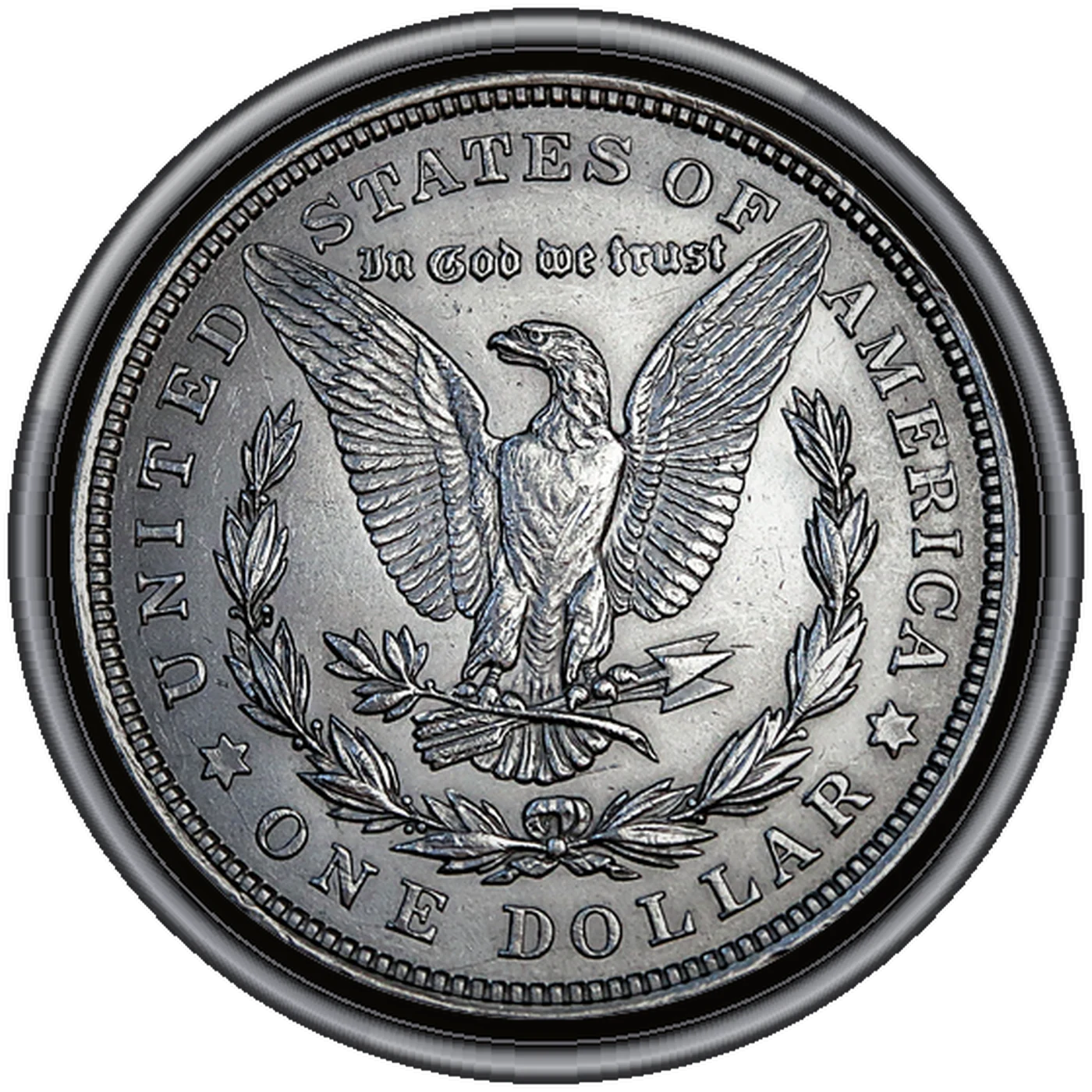 1921 Morgan Dollar (reverse)