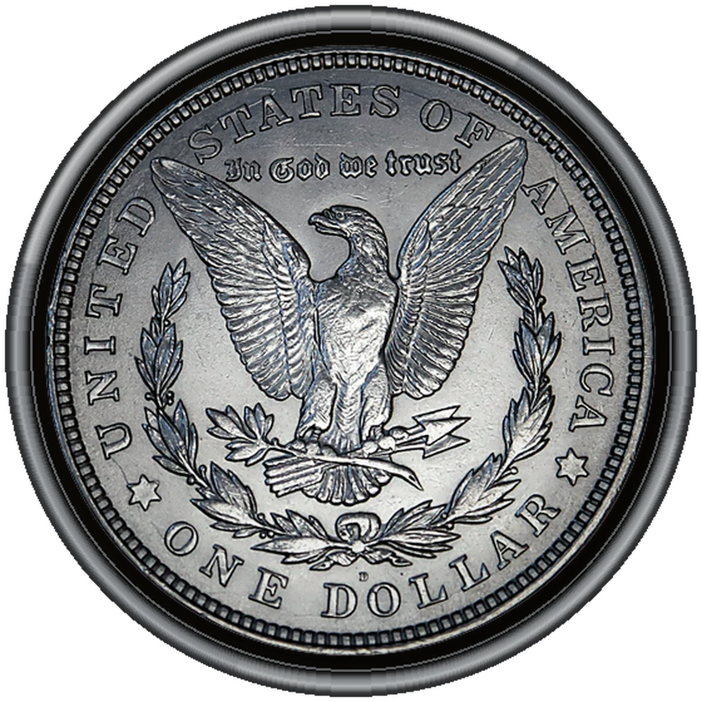 1921 Morgan Dollar (reverse)
