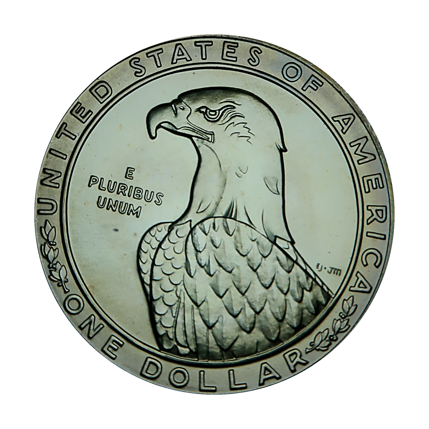 1983-D Los Angeles Olympiad Silver Dollar (reverse)