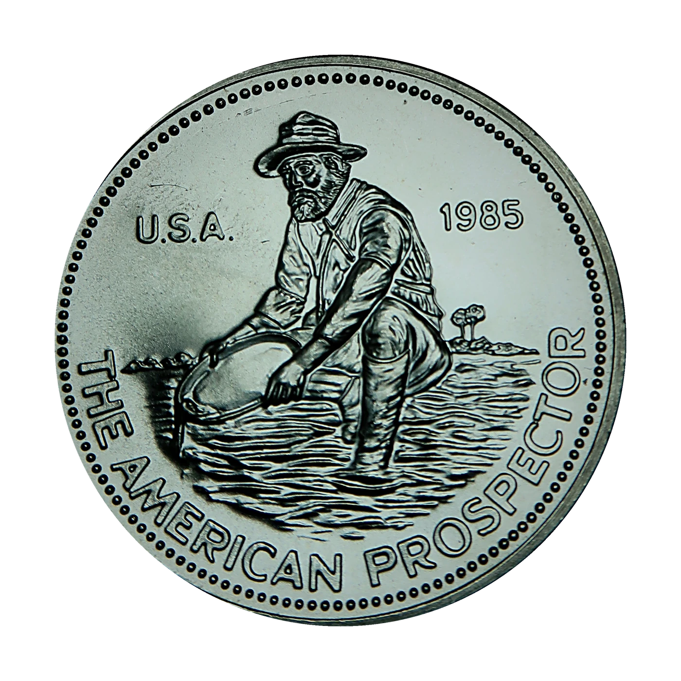 1985 Engelhard American Prospector Round