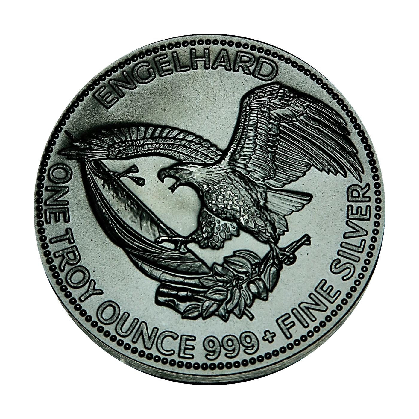 1985 Engelhard American Prospector Round (reverse)