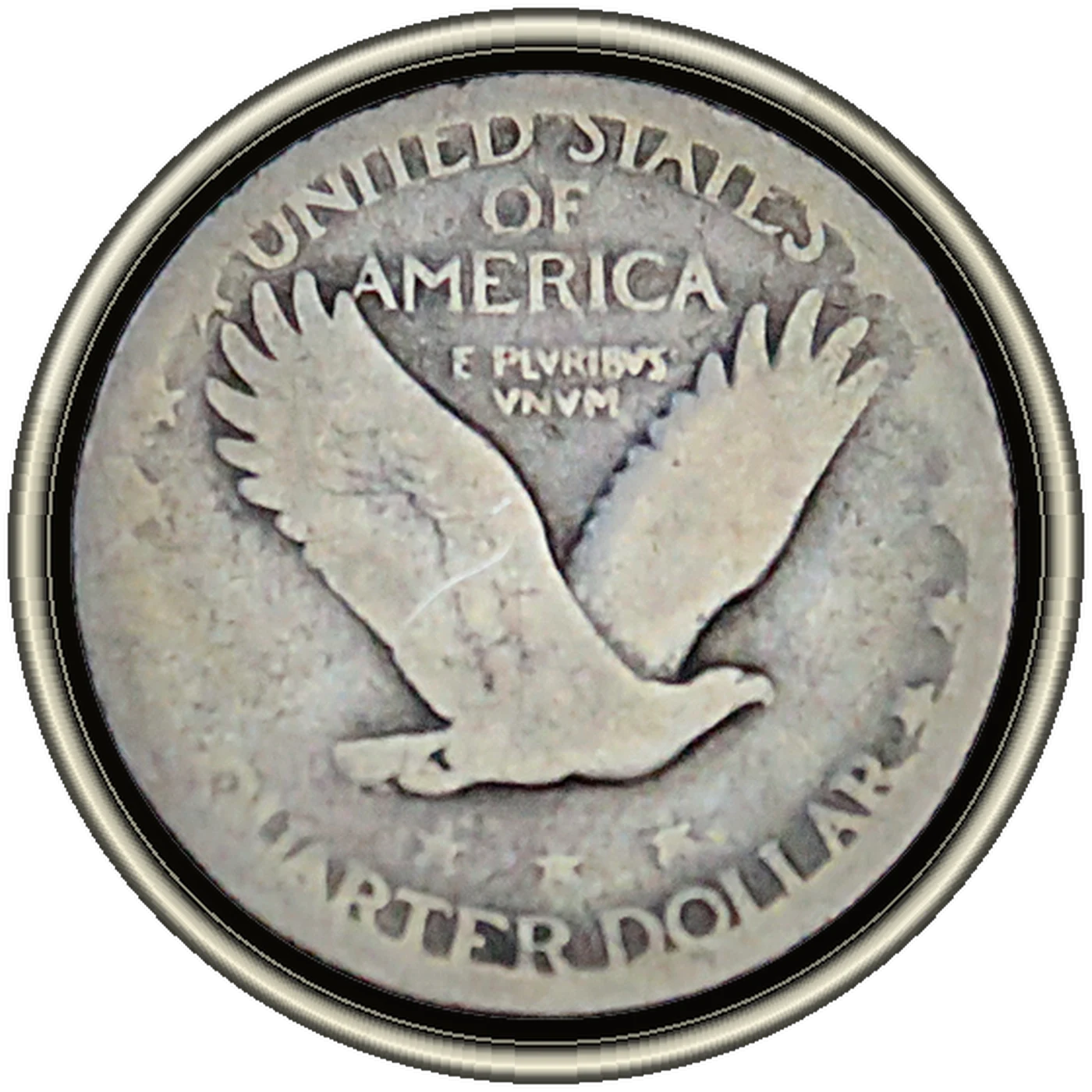Standing Liberty Quarter (reverse)