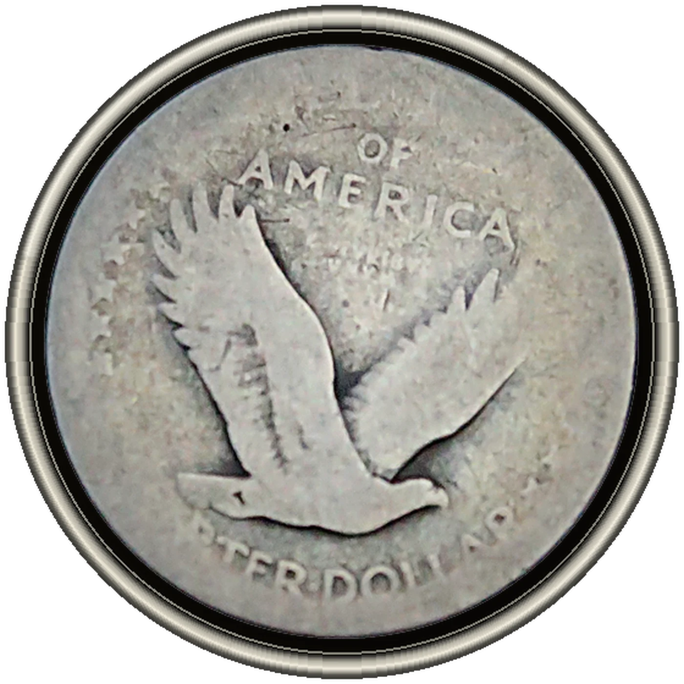 Standing Liberty Quarter (reverse)