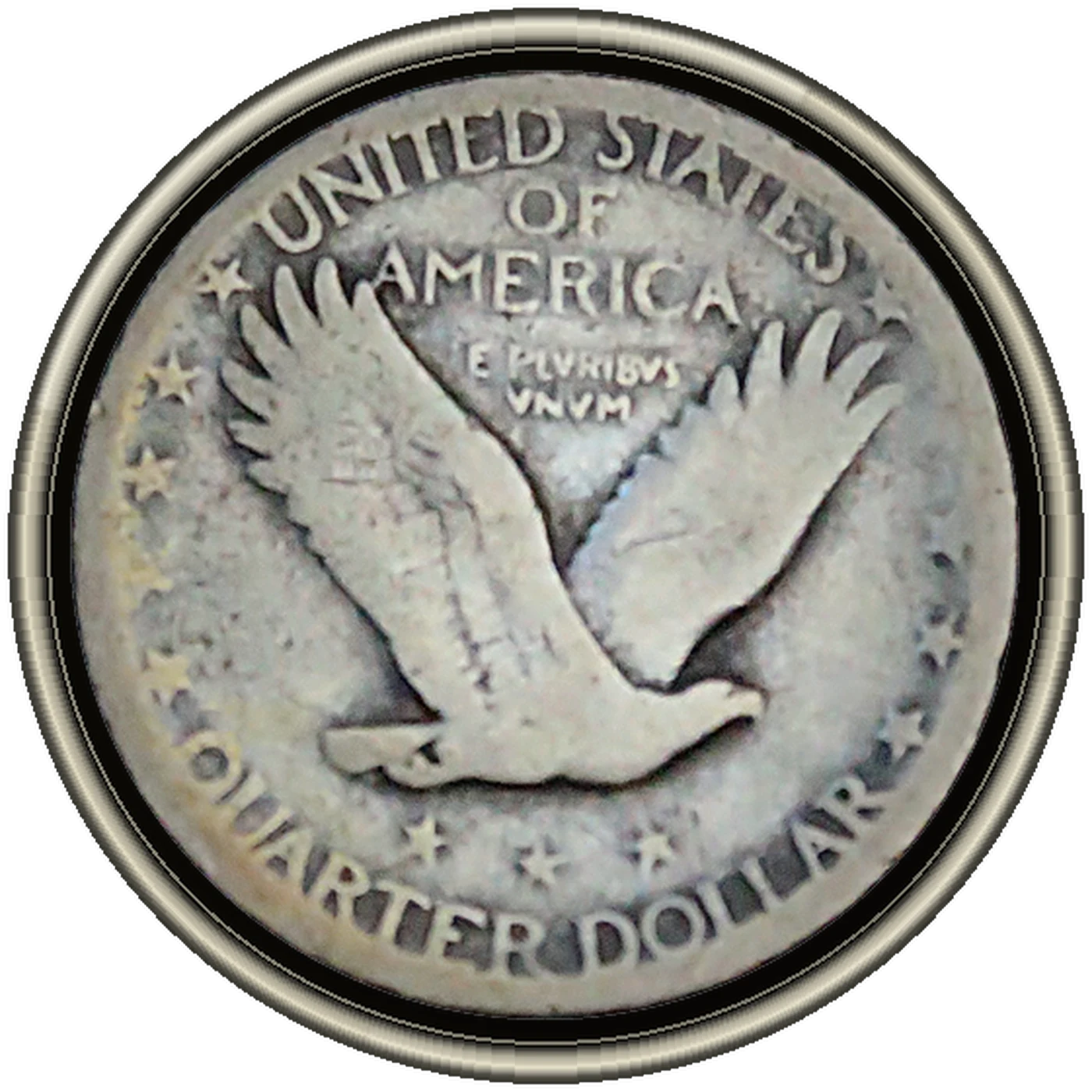 Standing Liberty Quarter (reverse)