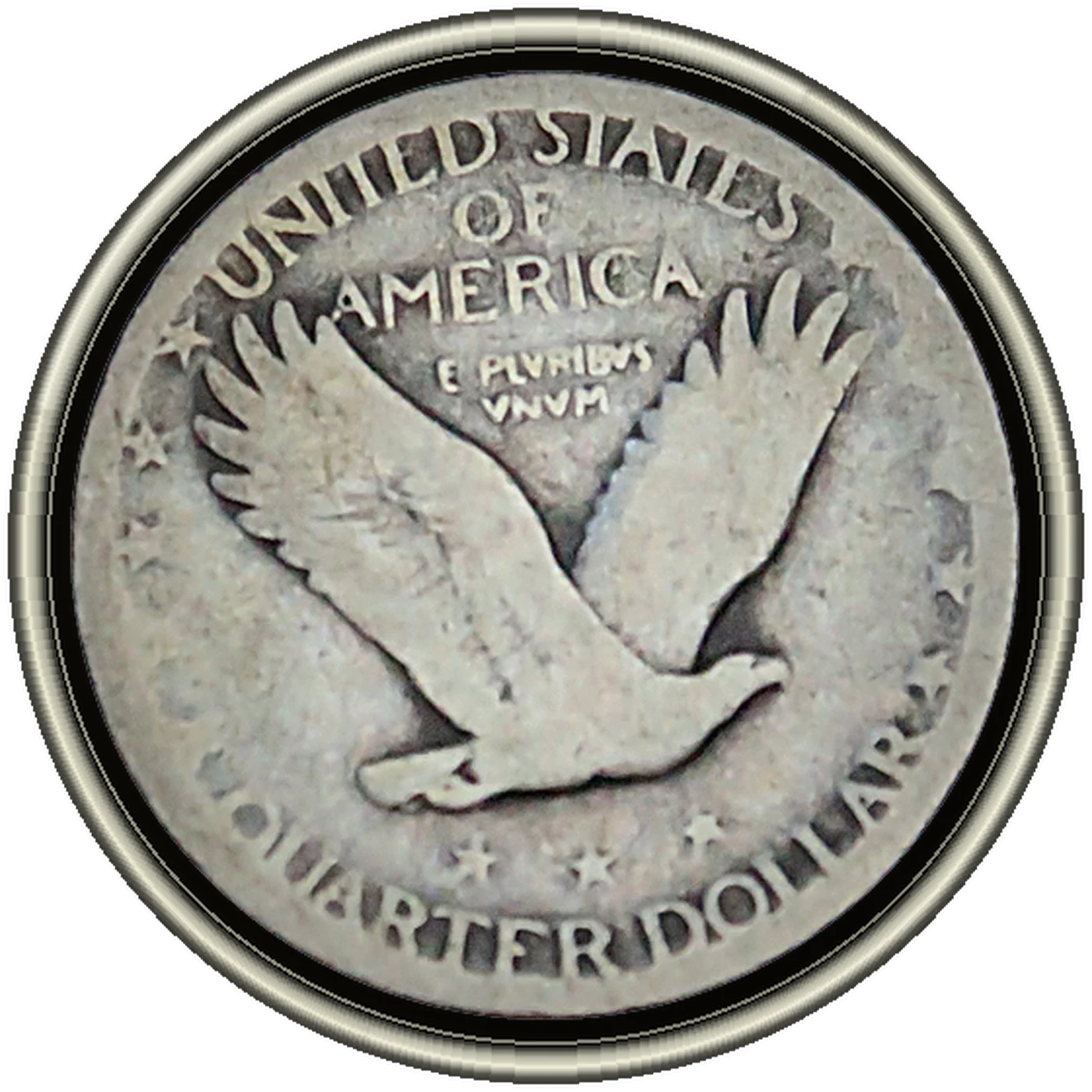 Standing Liberty Quarter (reverse)