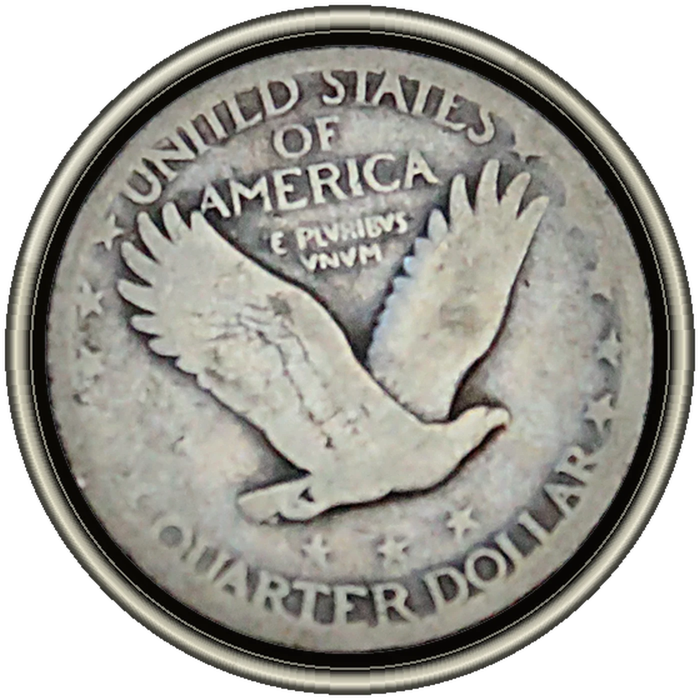 Standing Liberty Quarter (reverse)