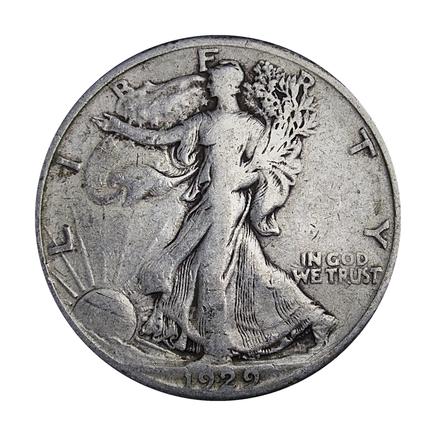 1929-S Walking Liberty Half