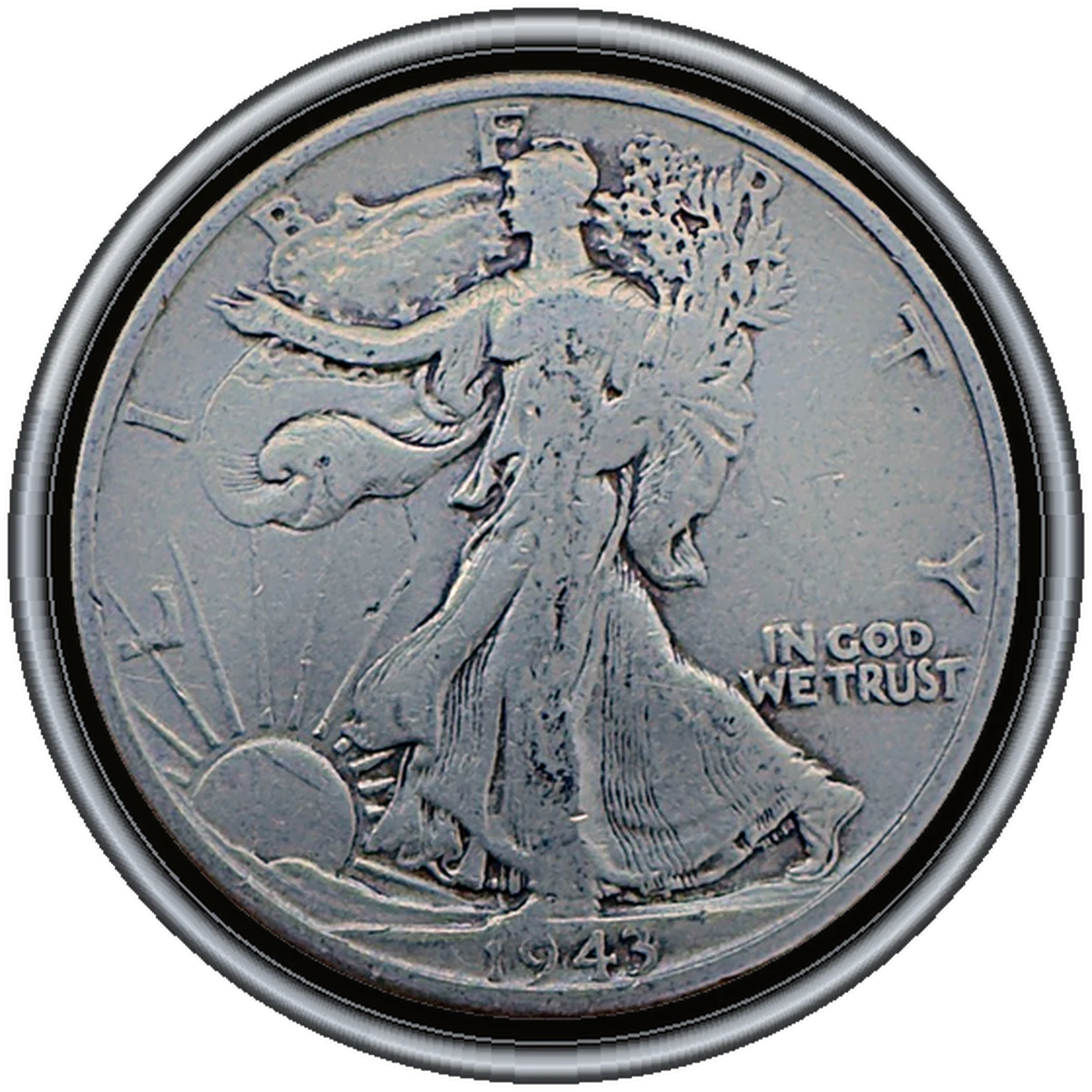 1943-S Walking Liberty Half