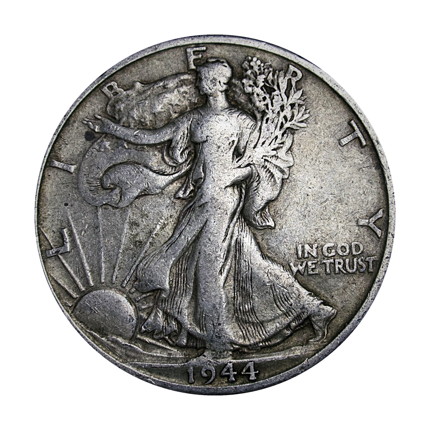 1944-D Walking Liberty Half