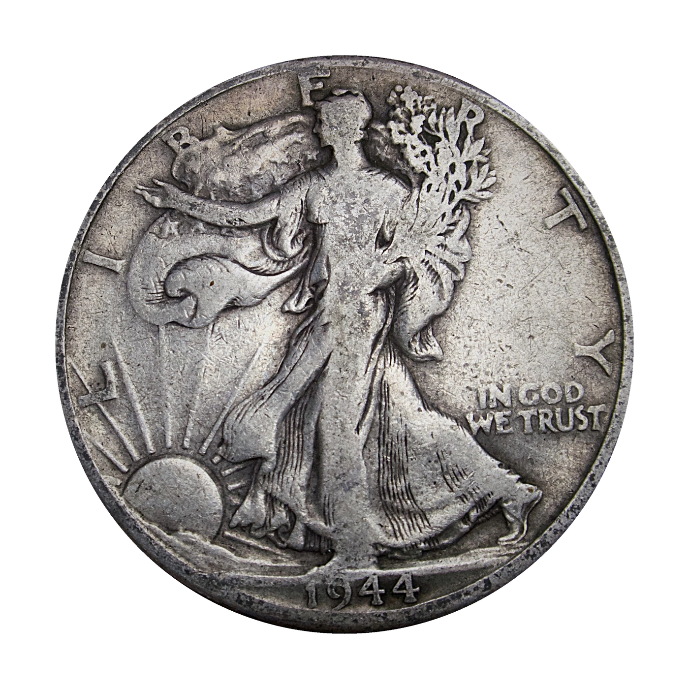 1944-D Walking Liberty Half